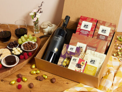 Easter Chocolate & Red Wine Lovers Box