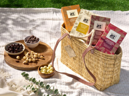 French Market Basket: Chocolate & Toffee Bundle (Small)